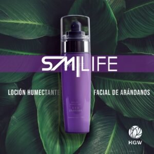 HGW Loción humectante facial de arándanos