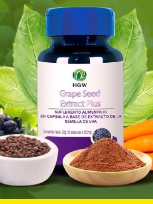 POLVO DE SEMILLA DE UVA DE HGW