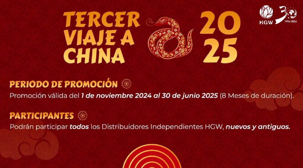 PROMOCIÓN CHINA 2025